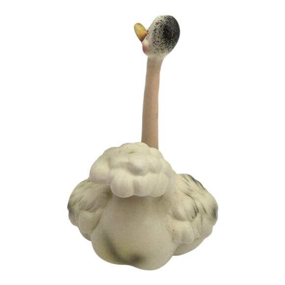 Vintage Joseph Originals Ceramic Ostrich Figurine 5” x 4”. Kitschy - Picture 5 of 11